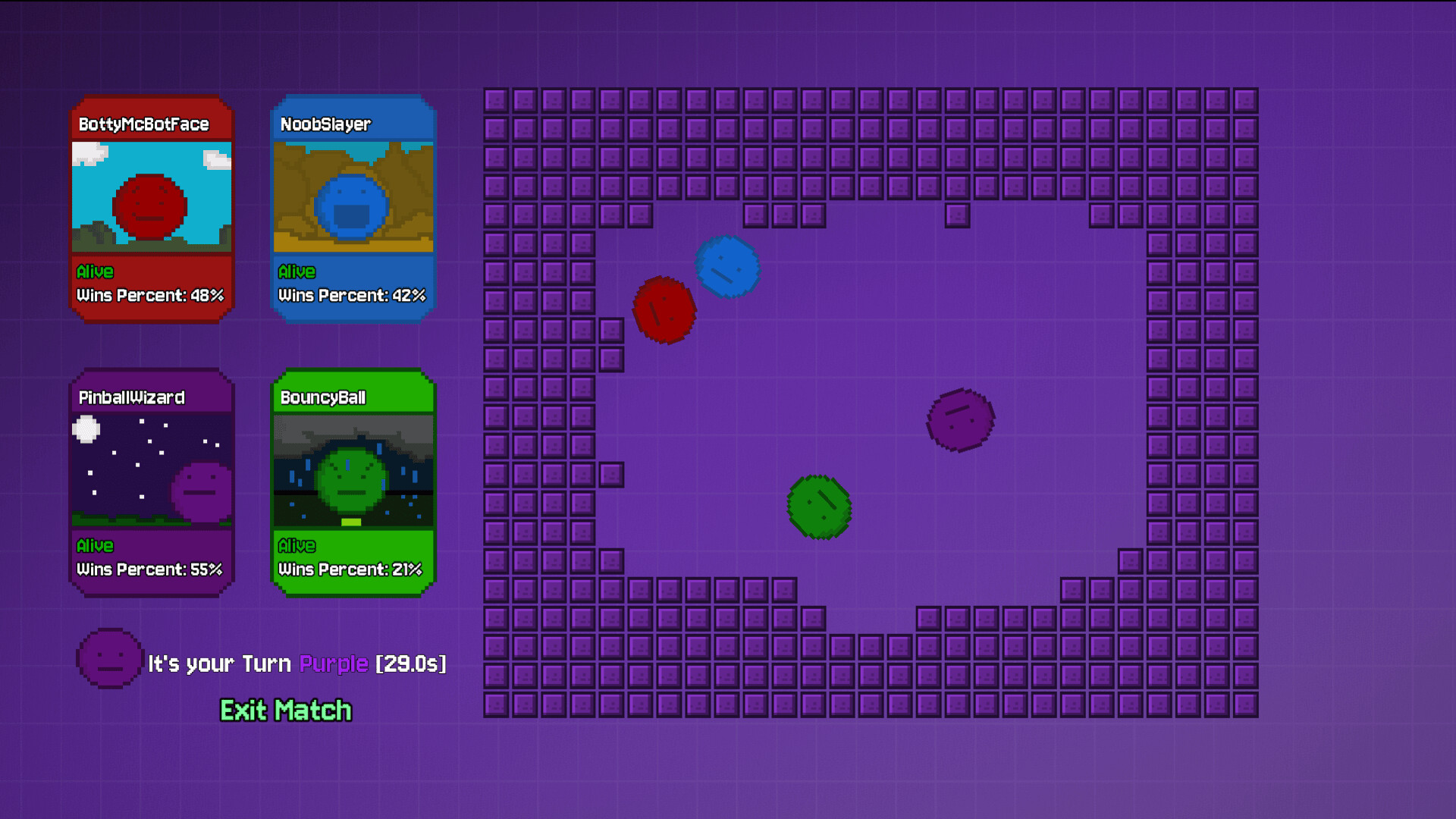 Bouncy Ball Battle In-Game